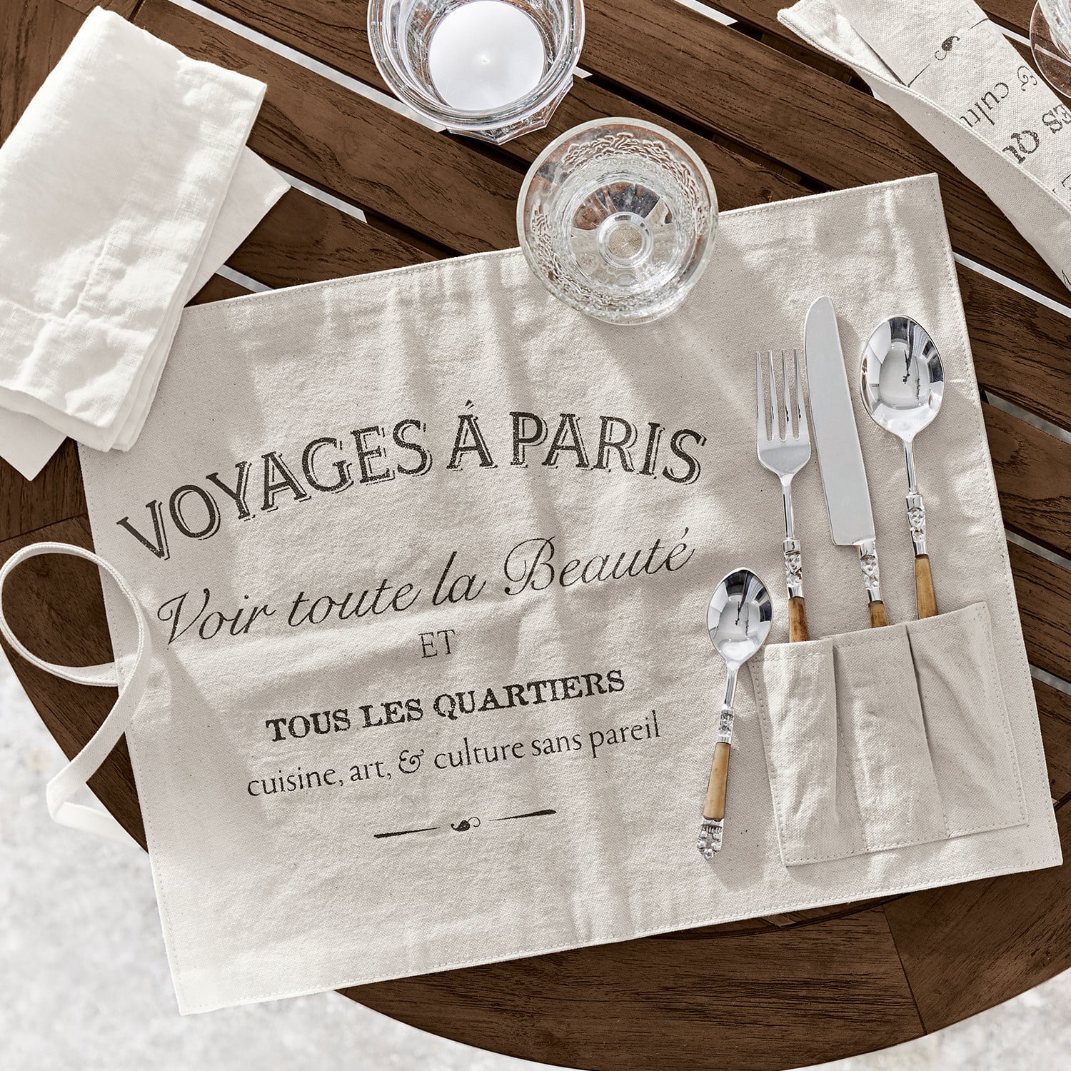 Placemat set van 2 Voyage