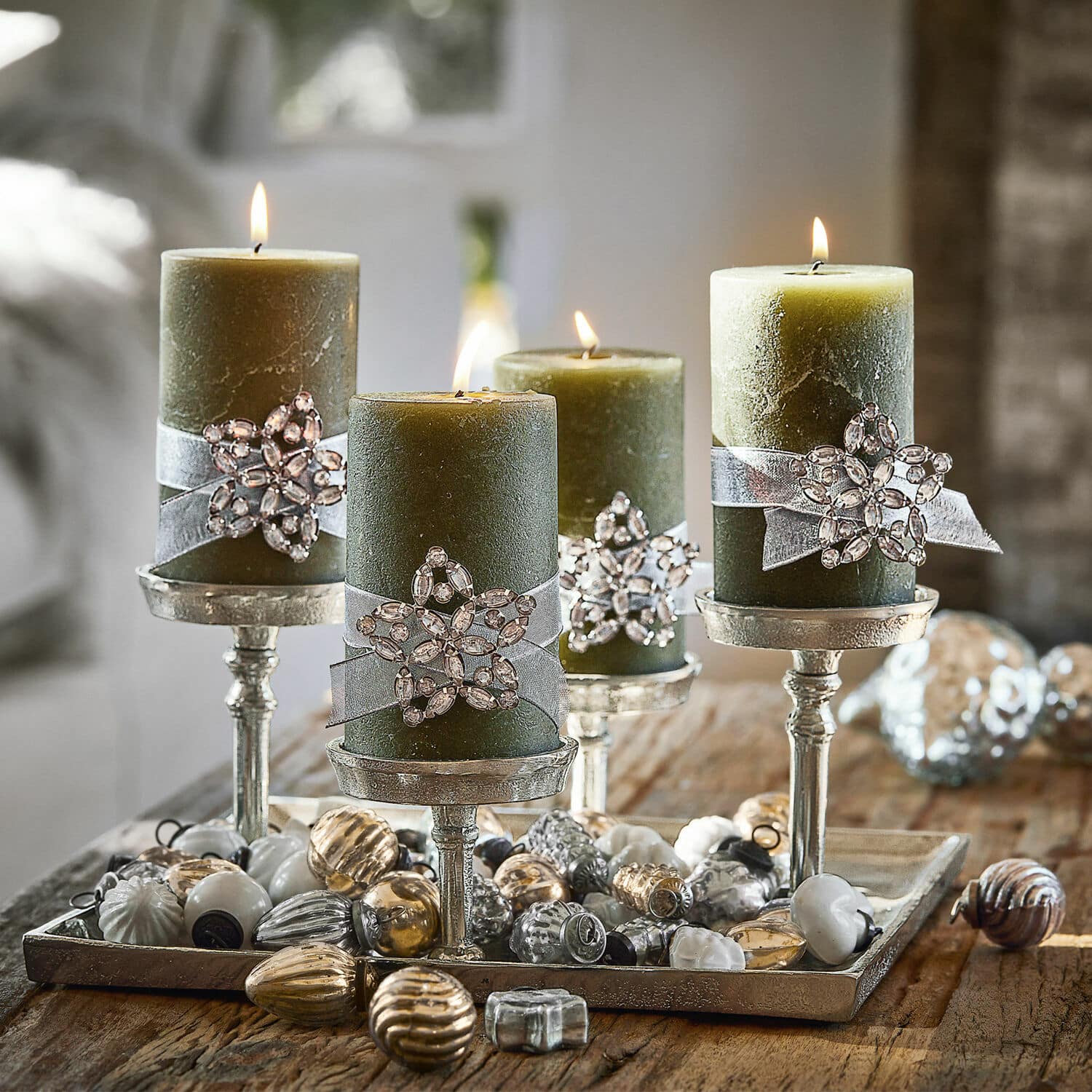 Kerstversiering set van 48 Lyla