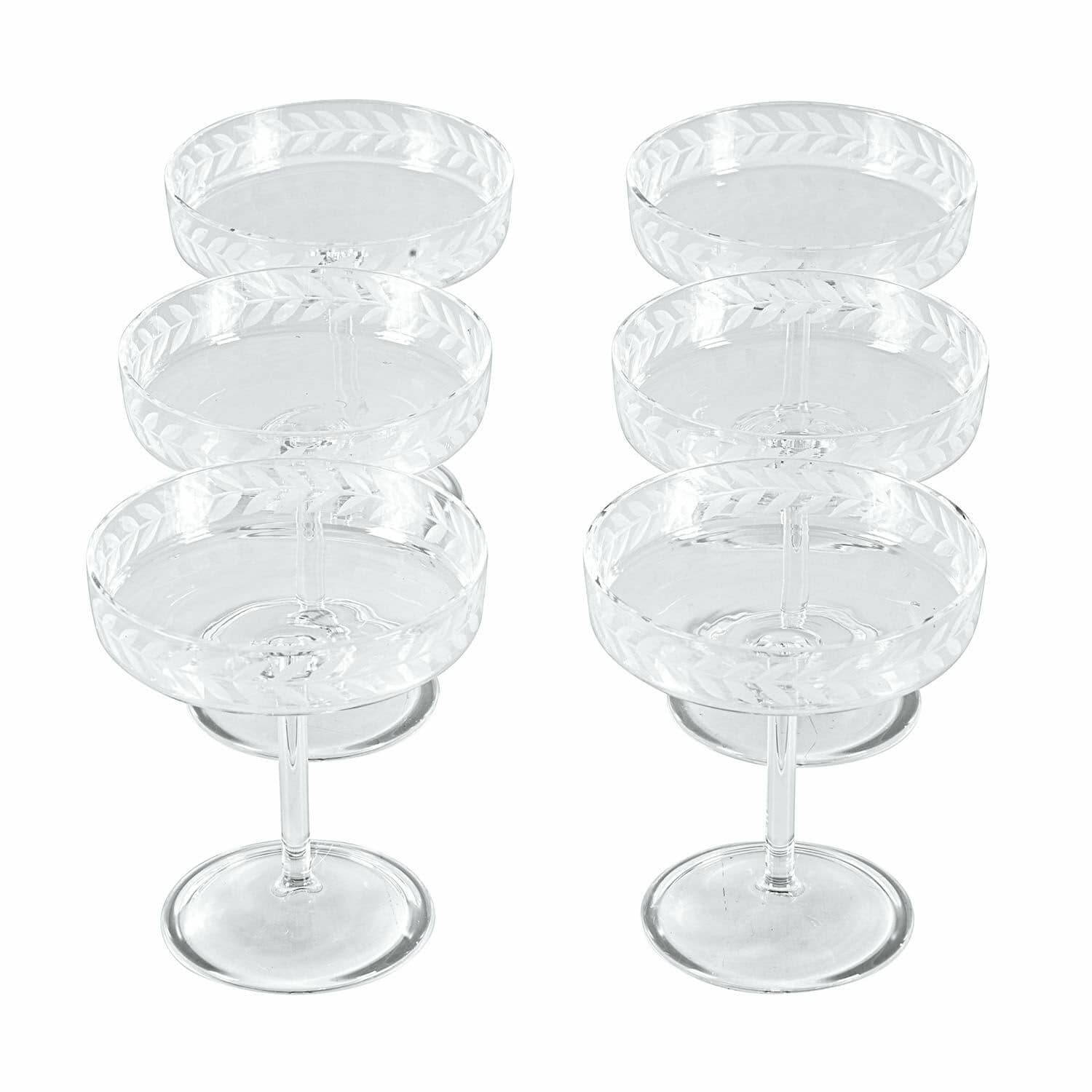 Champagneglas set van 6 Macomb