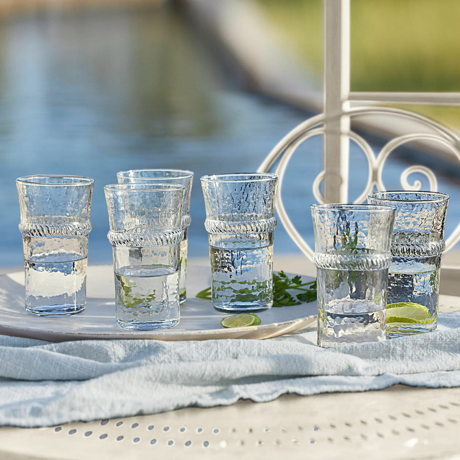 Glas set van 6 Beiras