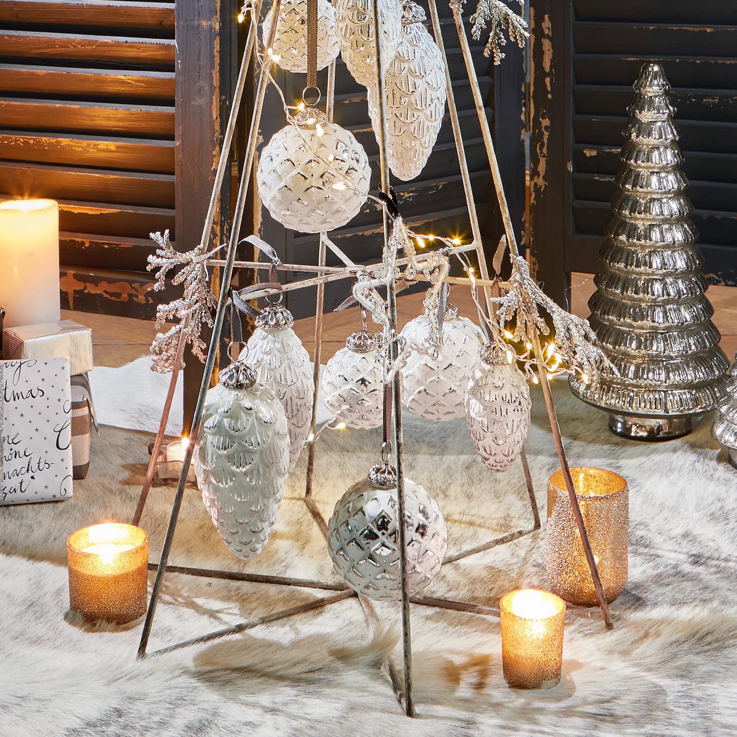 Decoratieve kerstboom Minstry