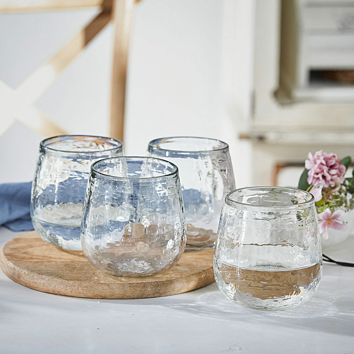 Glas set van 4 Frowe