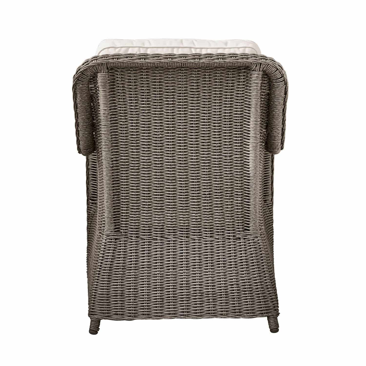 Fauteuil met hocker Bromyard