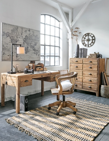 Rustic working space