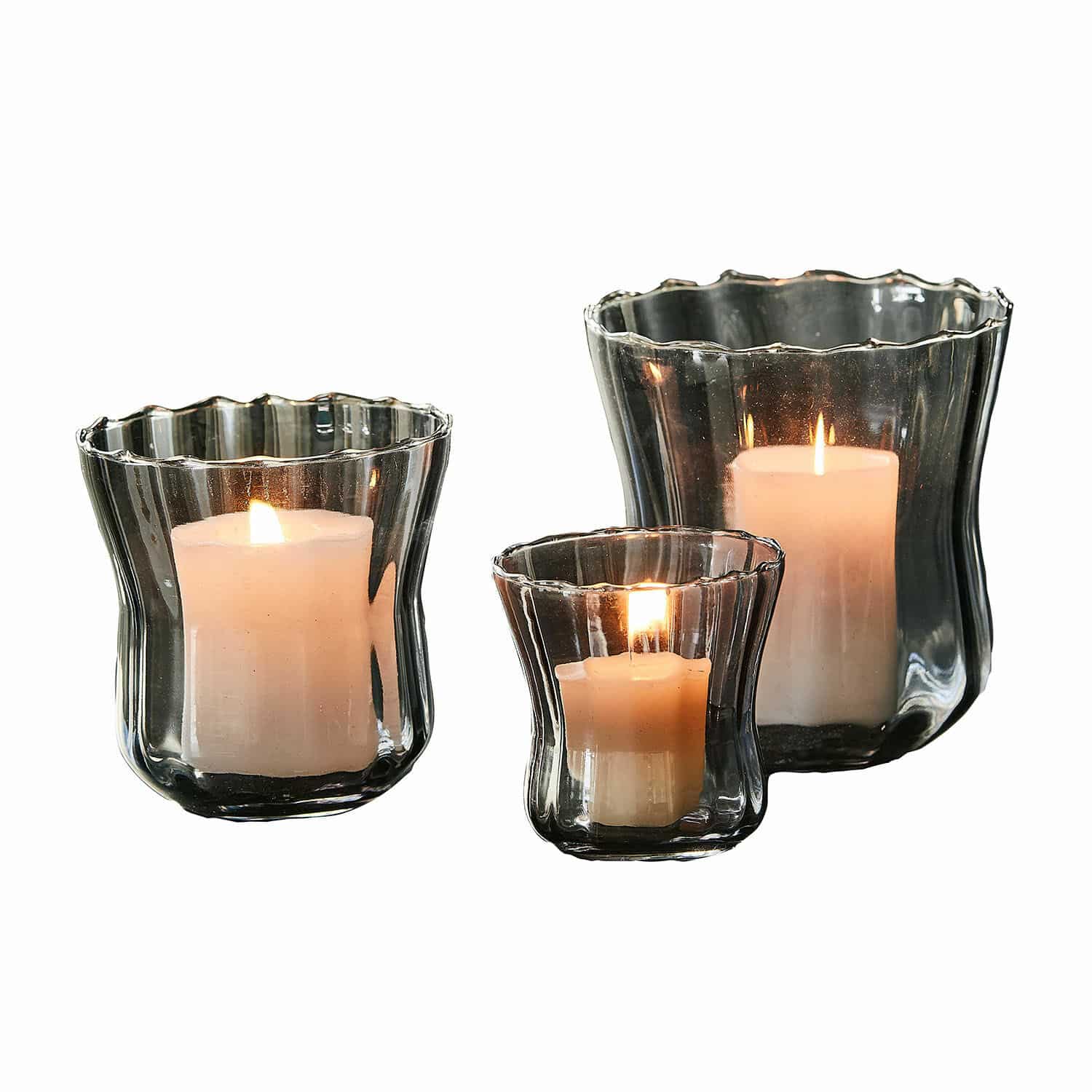 Windlicht set van 3 Lovire