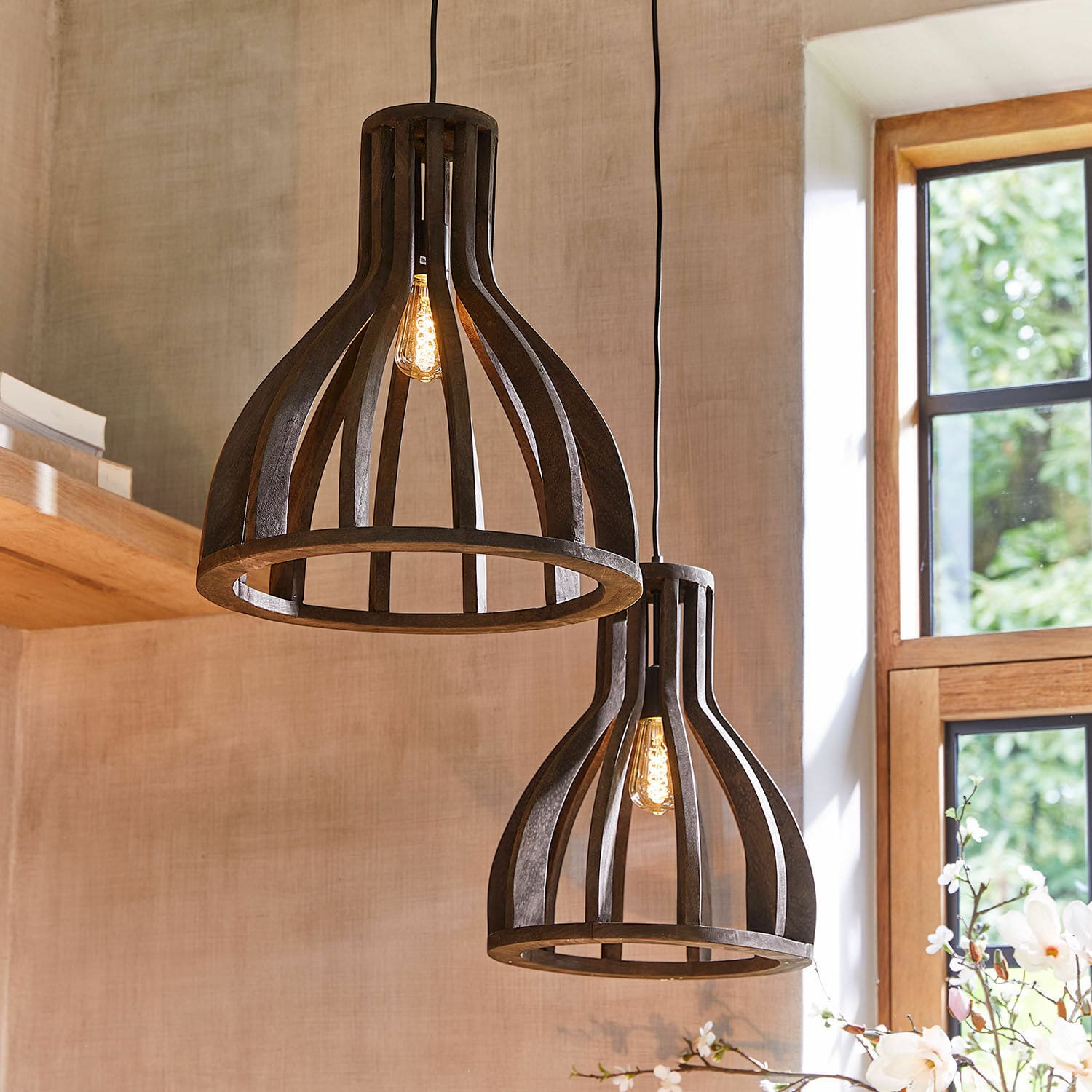 Hanglamp set van 2 Sovana