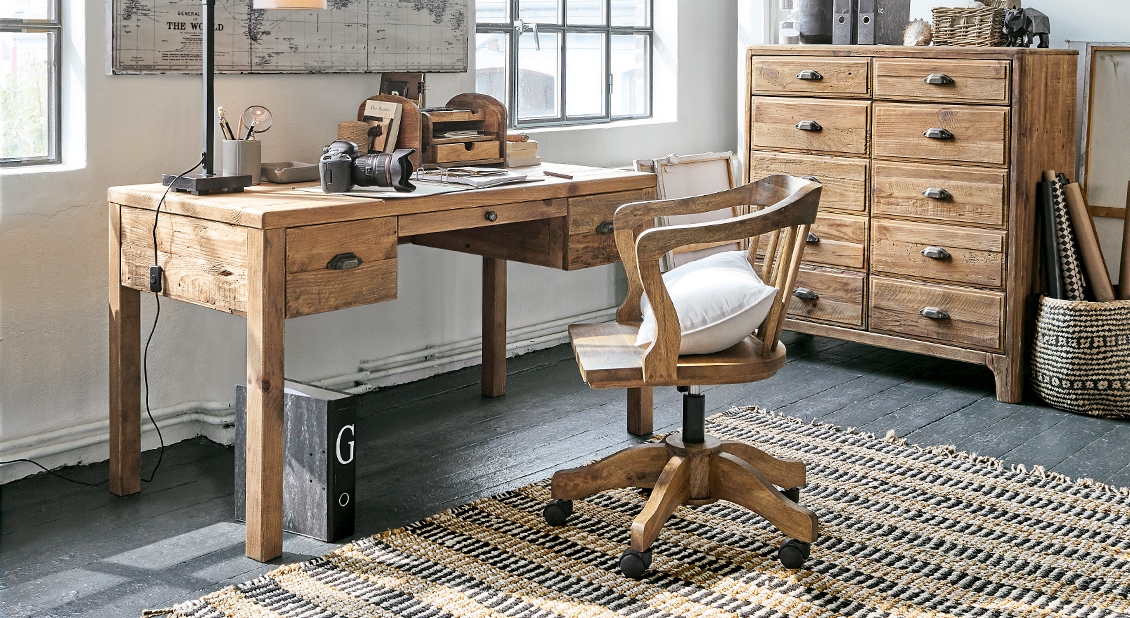 Rustic working space