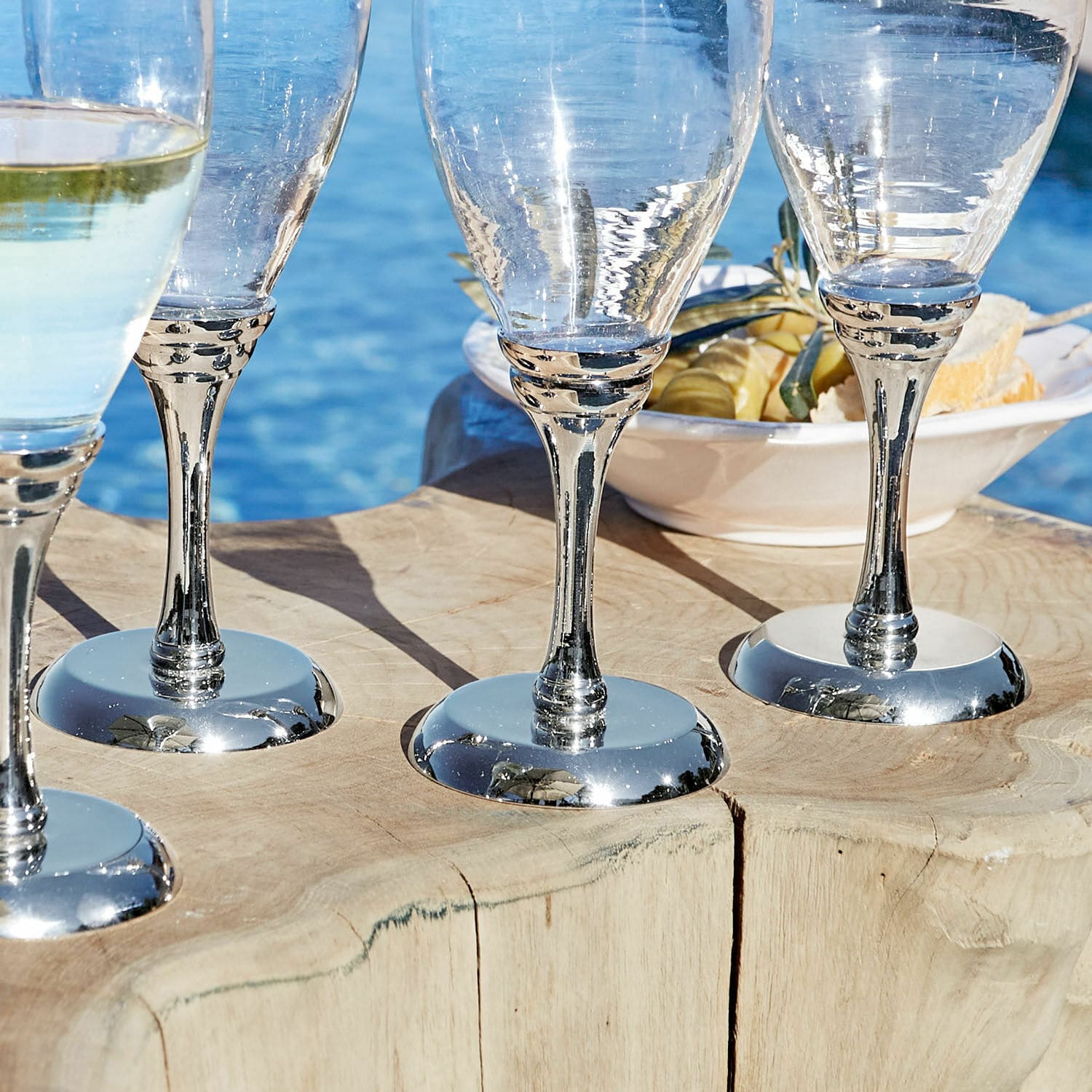 Glas set van 4 Lausanne