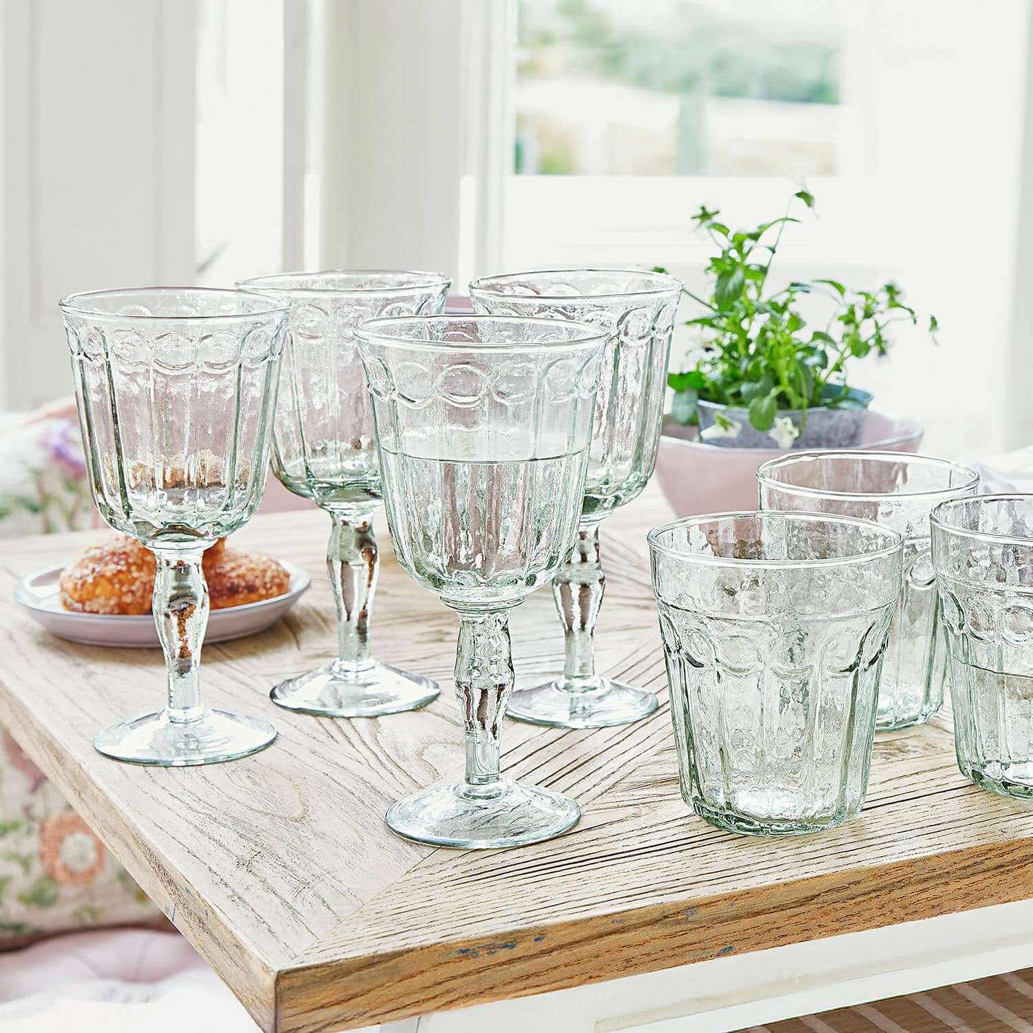 Glas set van 4 Jolielle