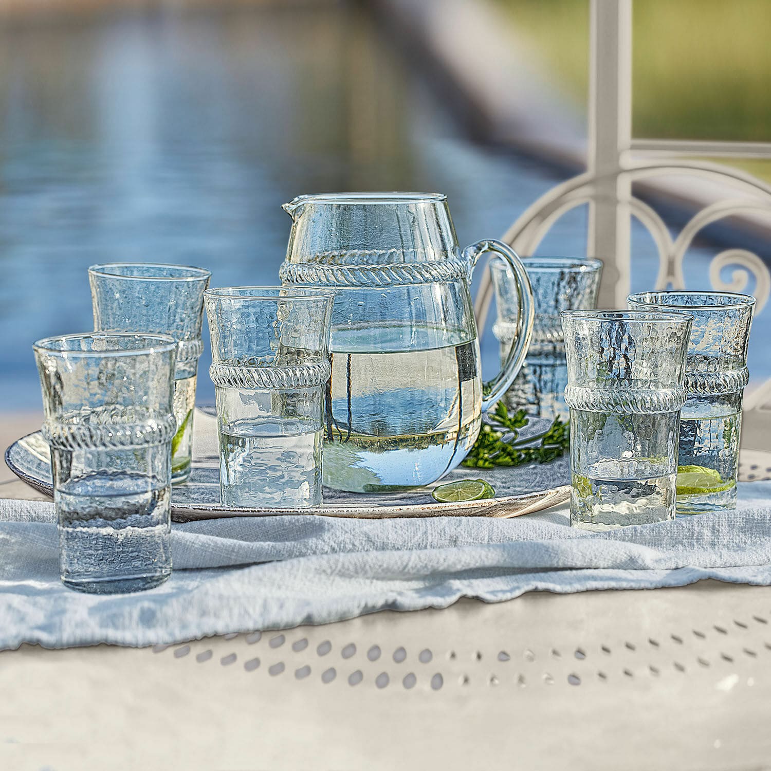 Glas set van 6 Beiras