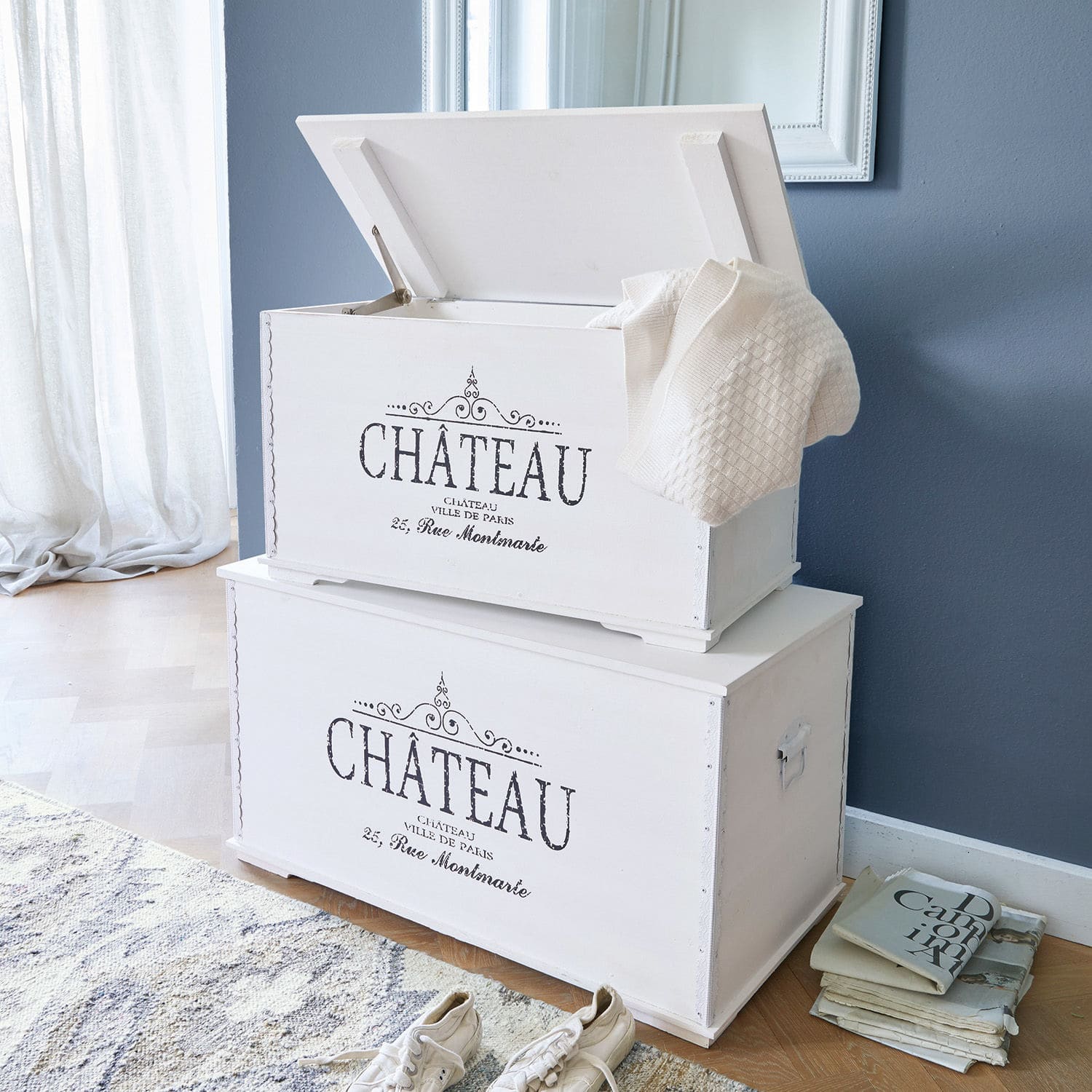 Kist set van 2 Château