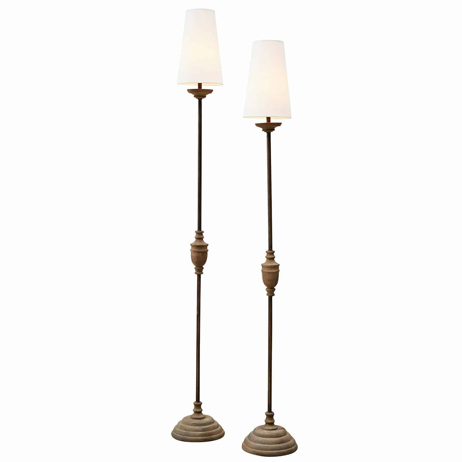 Staande lamp set van 2 Abigail