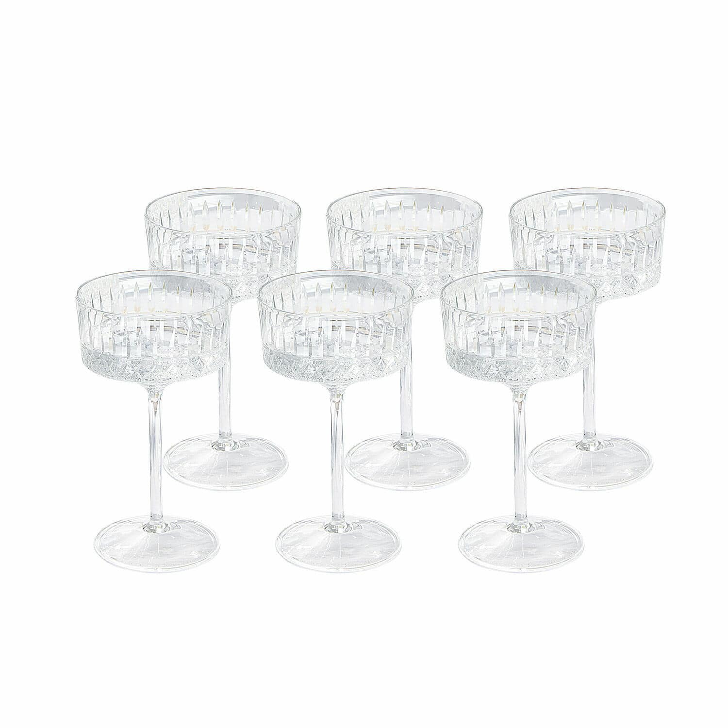 Champagneglas set van 6 Deion