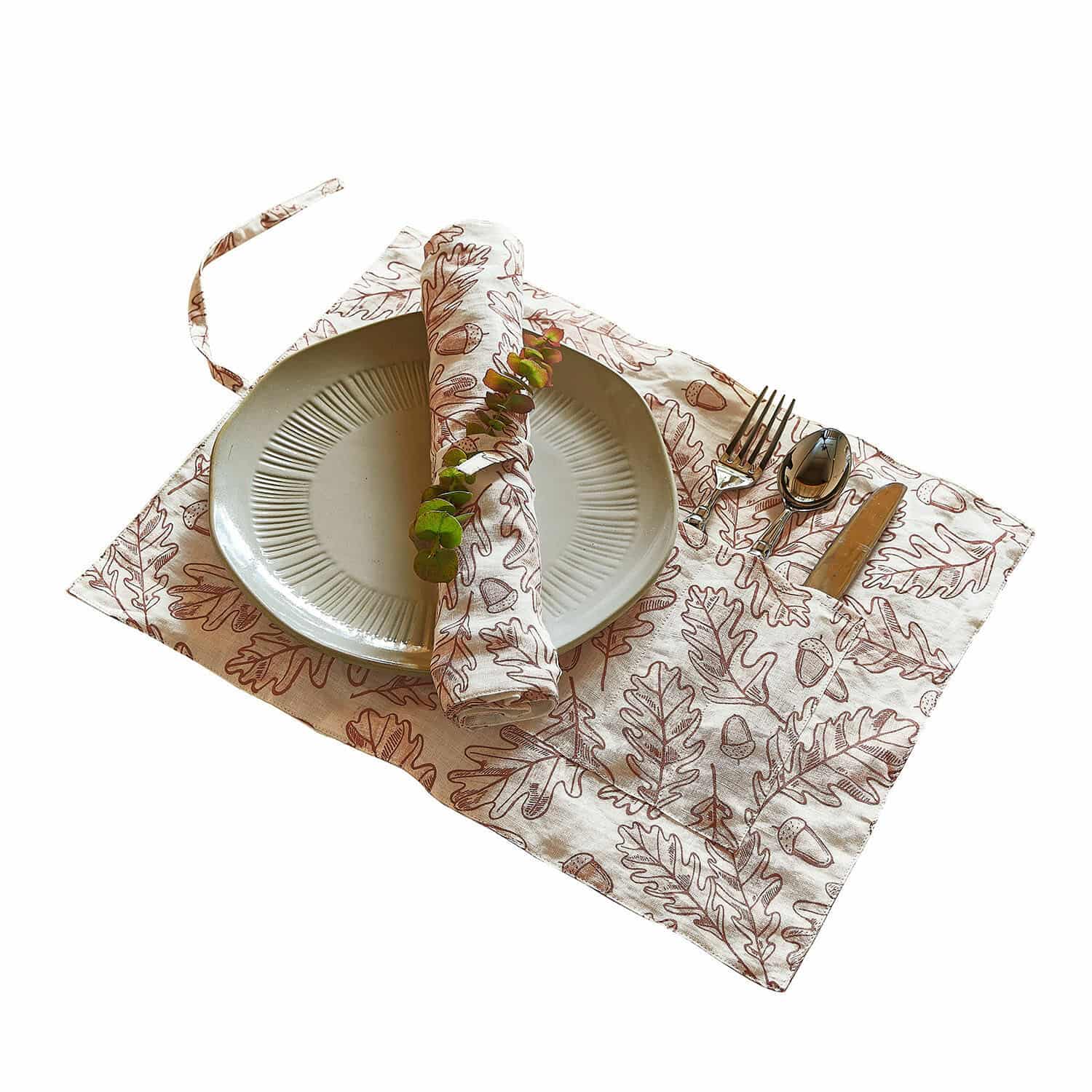 Placemat set van 2 Qubinal