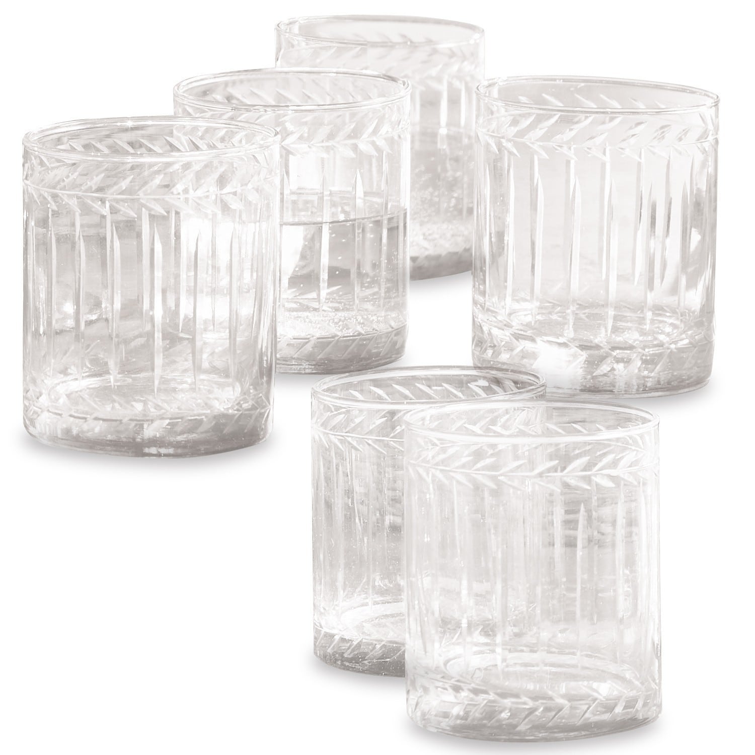 Glas set van 6 Padiès