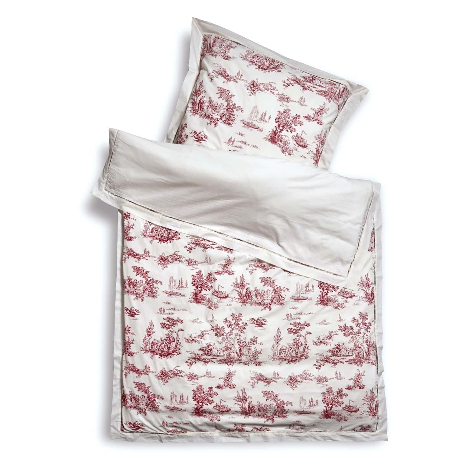 Beddengoed Toile rouge