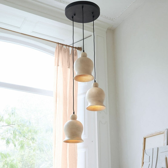 Hanglamp Ziravet bruin