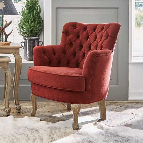 Fauteuil Calgary rood