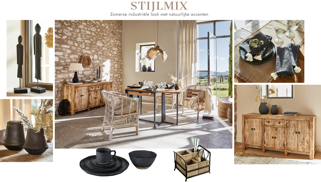 Stijlmix industriële look 